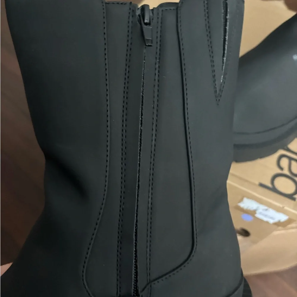 Bar III Womens Tikka Rubber Work Ankle Boots #2